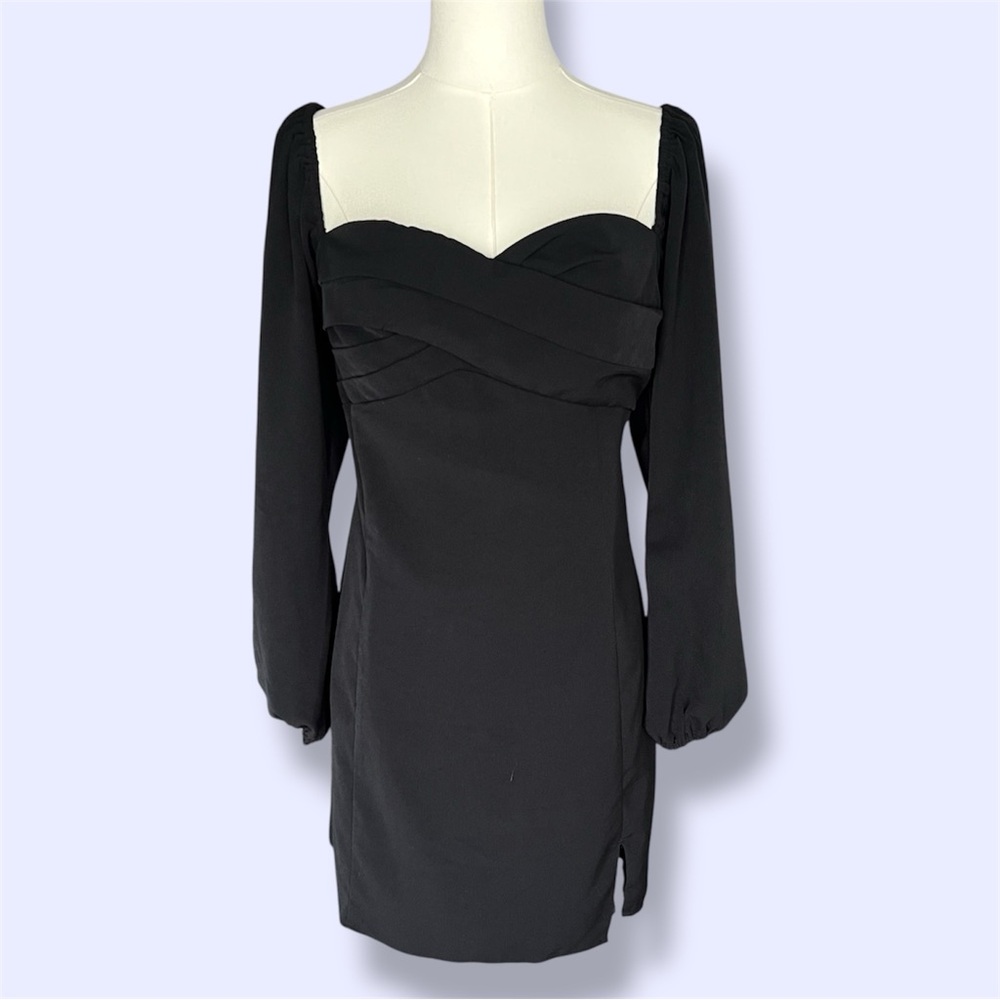 Abercrombie & Fitch Black Long Sleeve Dress